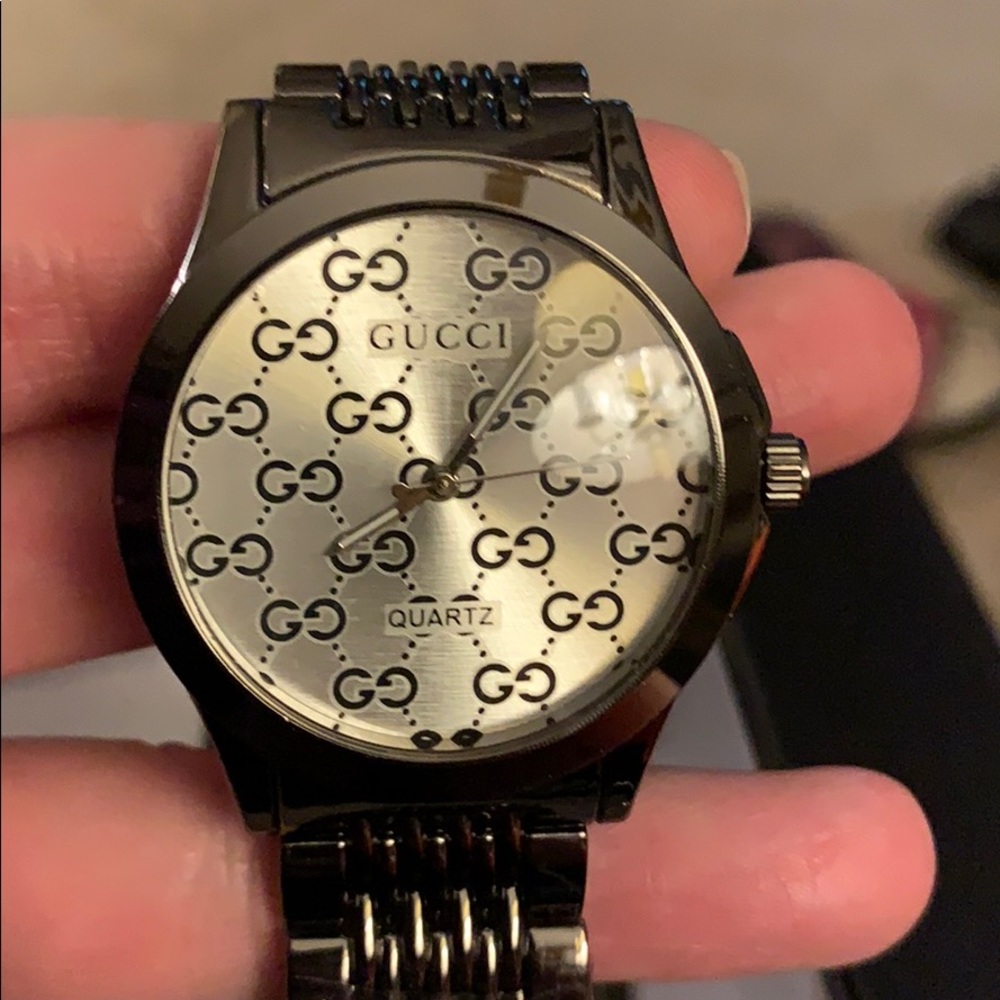 Gucci stainless steel watch